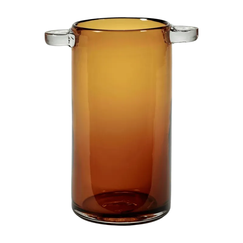 Vase en verre ambre Wind & Fire - Serax - The Cool Republic