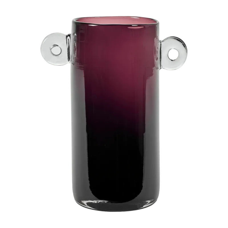 Vase en verre violet Wind & Fire - Serax - The Cool Republic