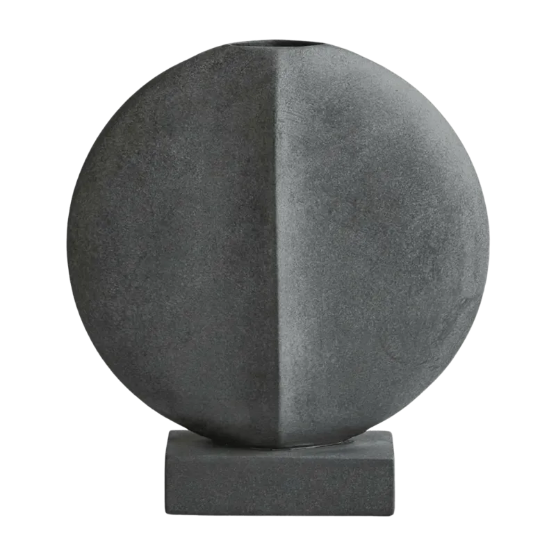 Vase gris foncé Guggenheim - 101 Copenhagen - The Cool Republic