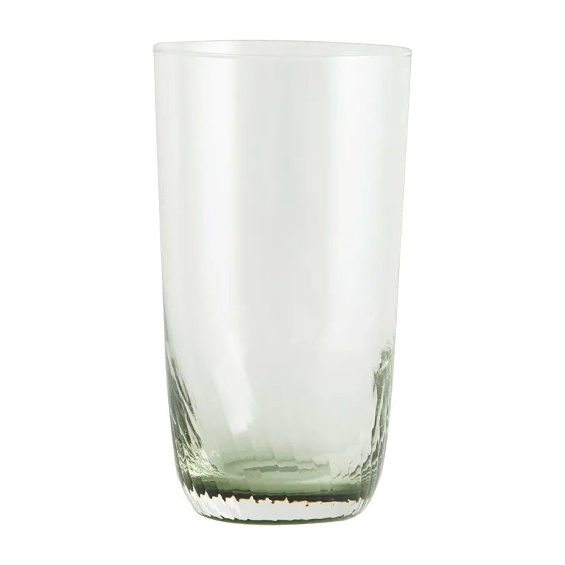 Verre à boire vert 15 x 8 cm Garo - Nordal - The Cool Republic