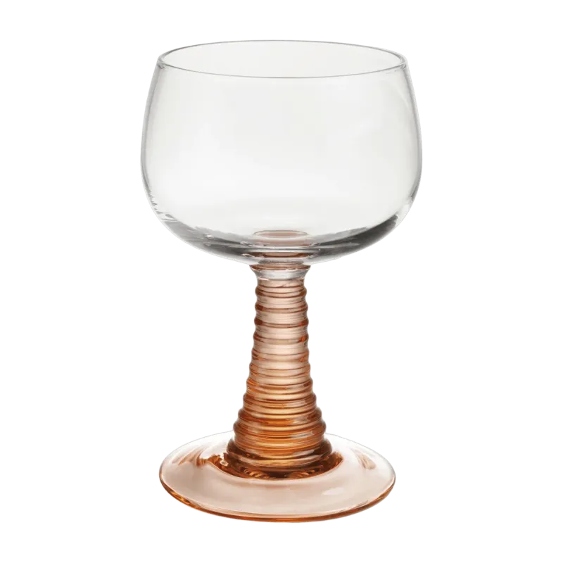 Verre à vin Swirl High Orange - HKliving - The Cool Republic