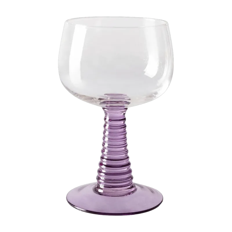 Verre à vin Swirl High Purple - HKliving - The Cool Republic