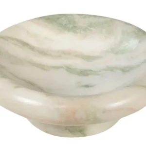 Vide-poche en marbre rond 20x8cm Alton - Versmissen - The Cool Republic