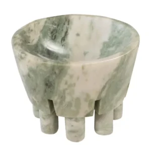 Vide-poche en marbre vert 20x15,5cm Coluna - Versmissen - The Cool Republic